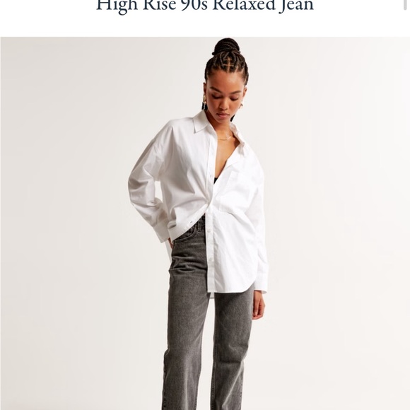 High Rise 90s Abercrombie & Fitch Jeans - Picture 3 of 4